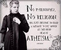 Besant, Atheism